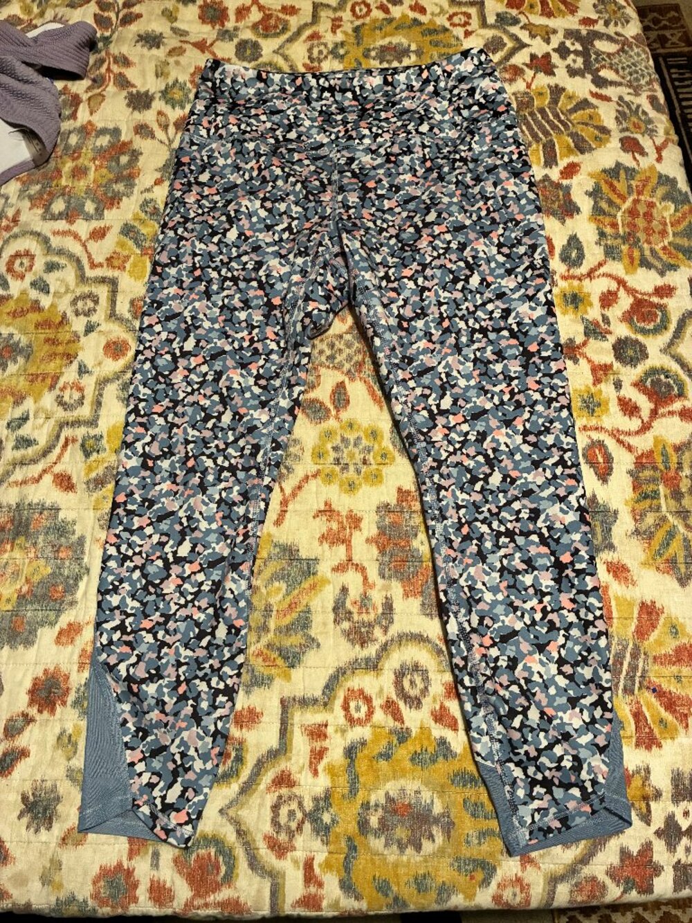 RBX Pop the Confetti Mesh Tech Flex 7/8 Legging - MEDIUM